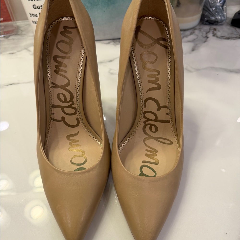 Sam Edelman Women's Beige Heels